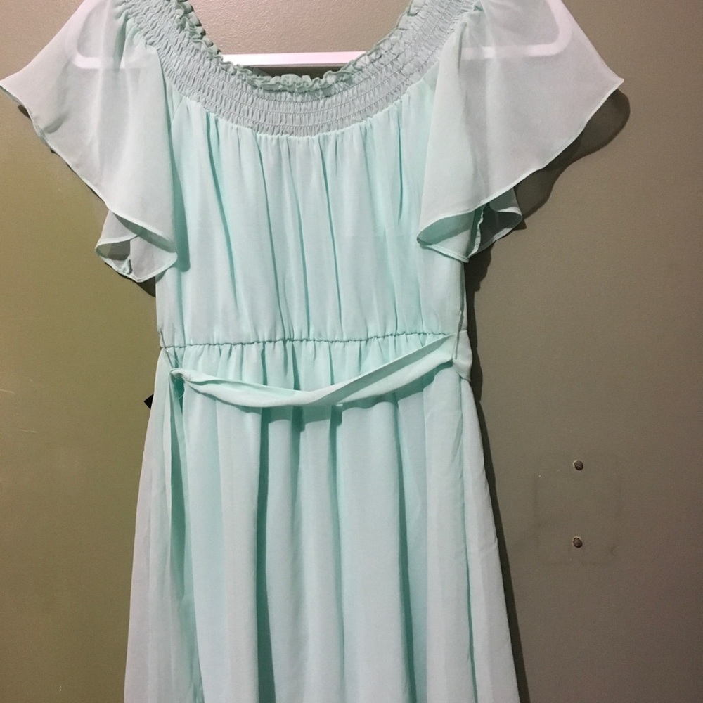 Offers? 💃🆕 I.N. San Francisco sea green dress - Picture 2 of 7